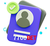 Tornar-se um membro do 7700Bet é muito simples
